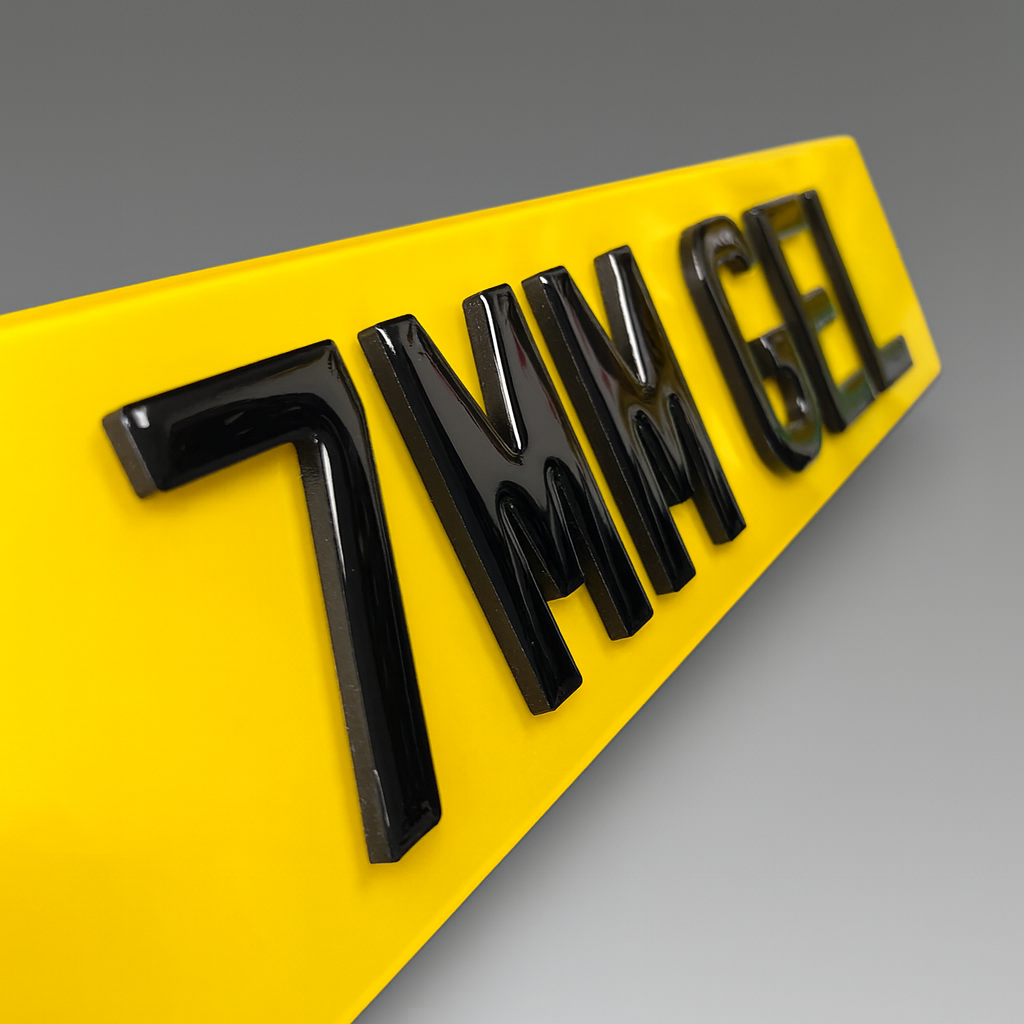 7mm Gel - Luxury Number Plates