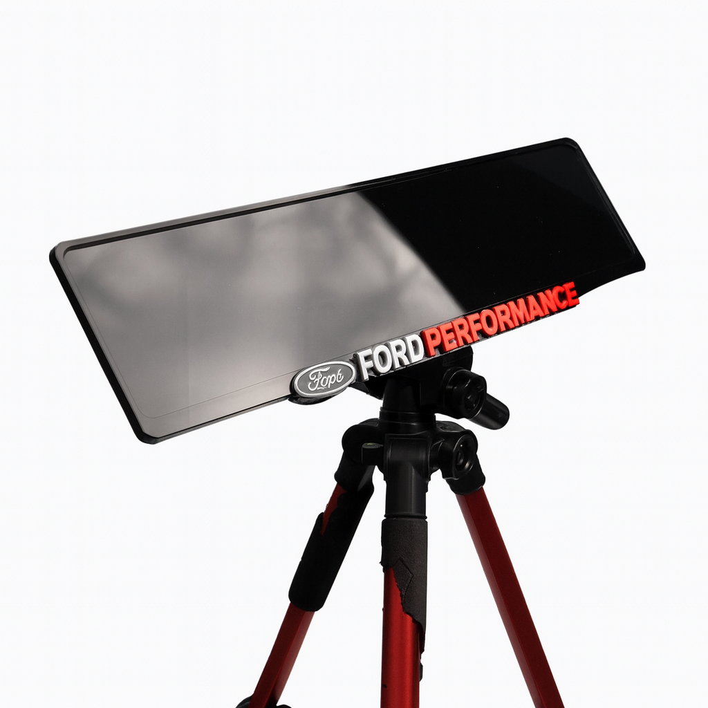 RED Ford Performance Plate Holder - Luxury Number Plate Holder