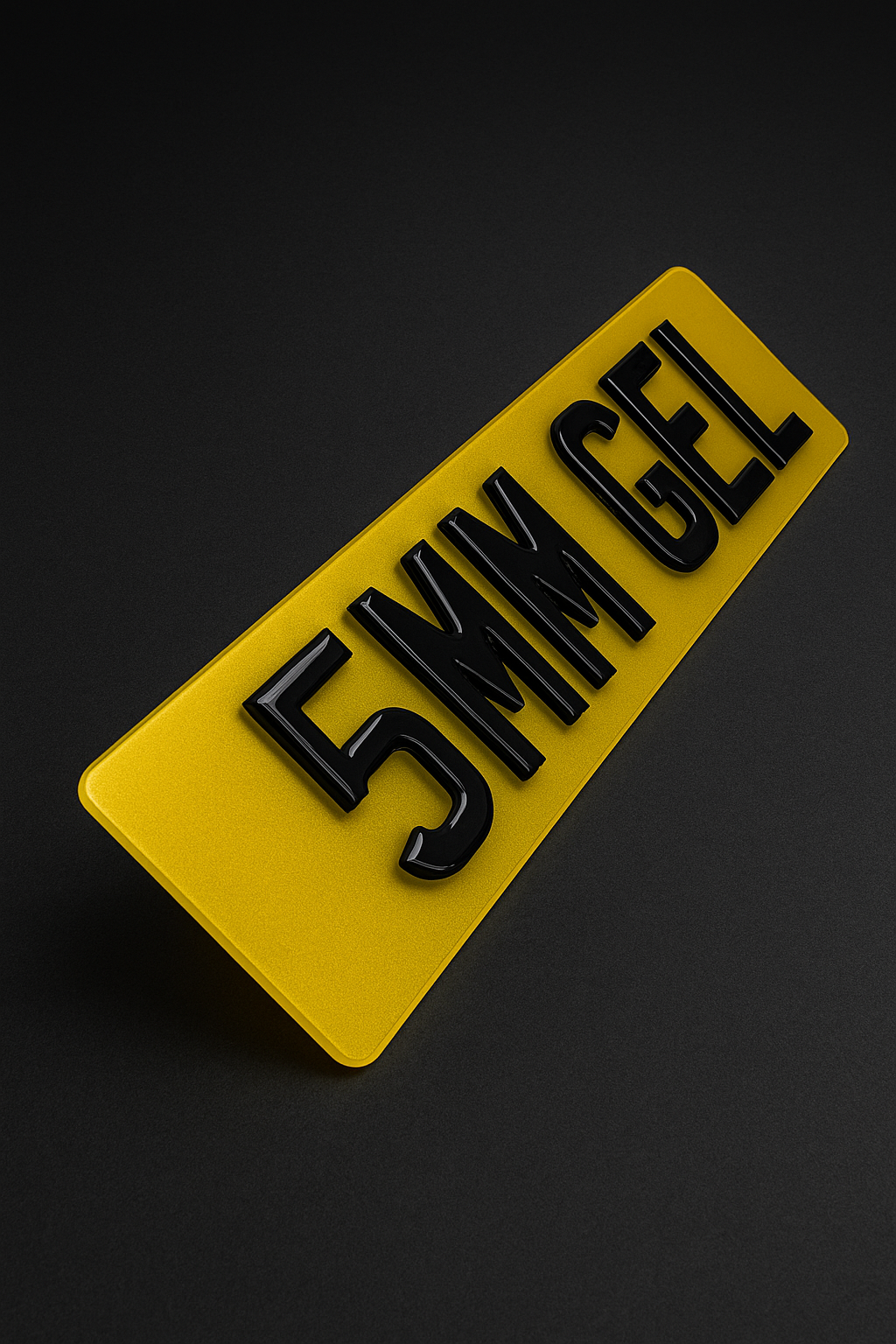 5mm Gel - Luxury Number Plates