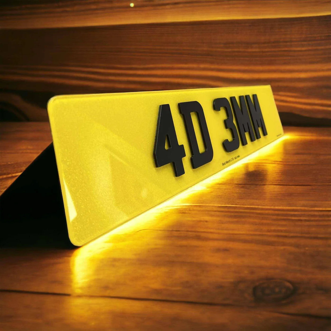 4D 3mm - Luxury Number Plates