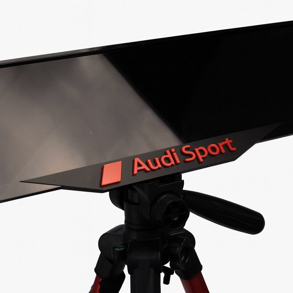 Red Audi Sport Plate Holder - Luxury Number Plate Holder