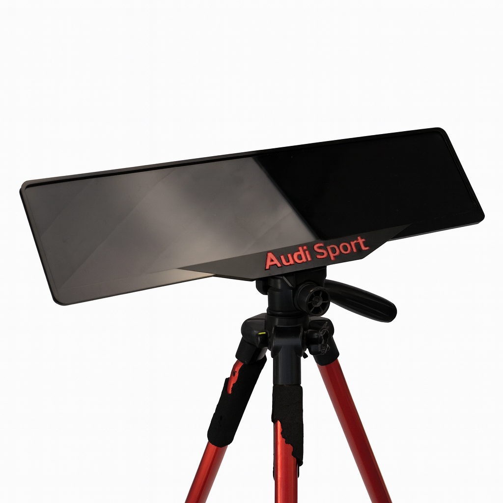 Red Audi Sport Plate Holder - Luxury Number Plate Holder