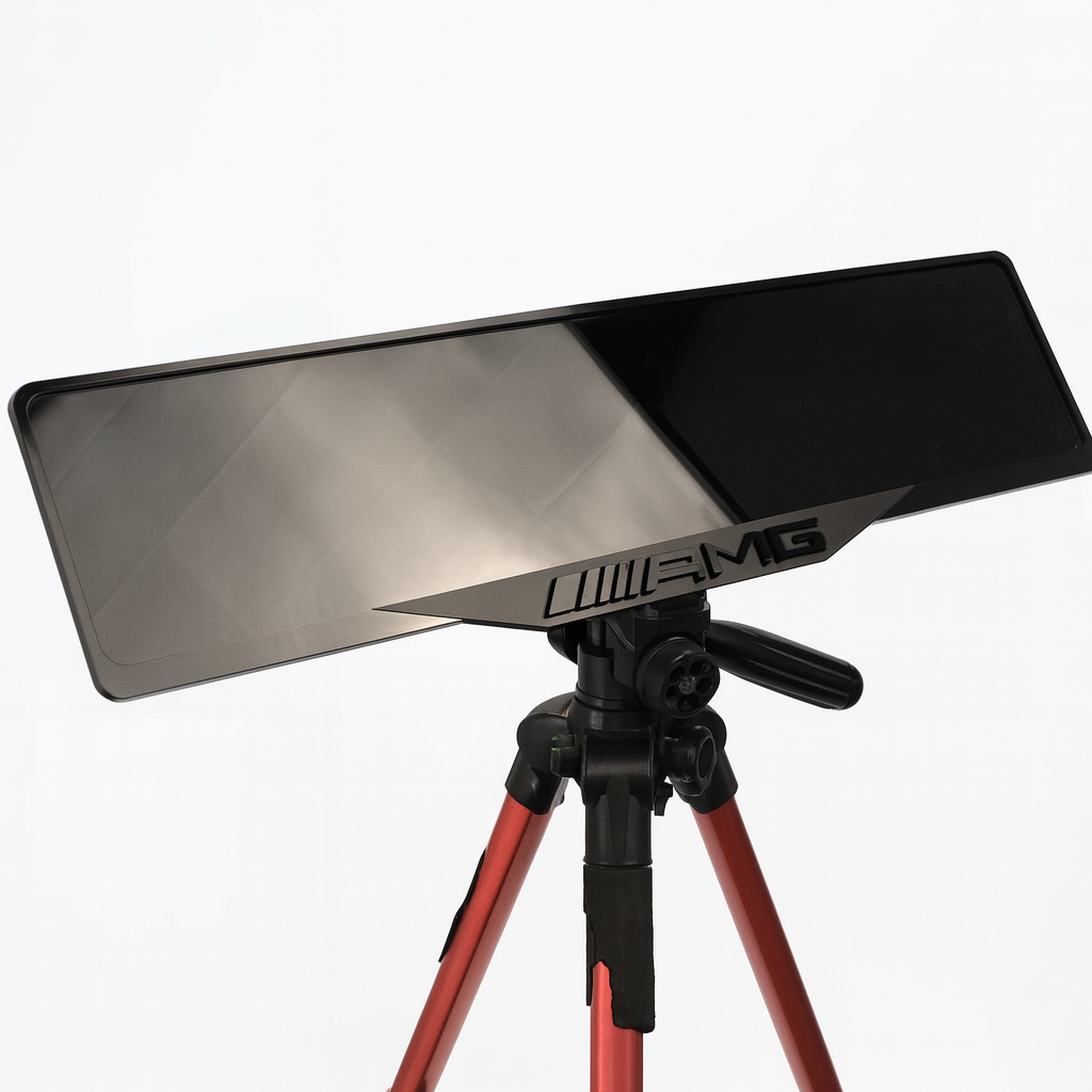 Black AMG Plate Holder - Luxury Number Plate Holder