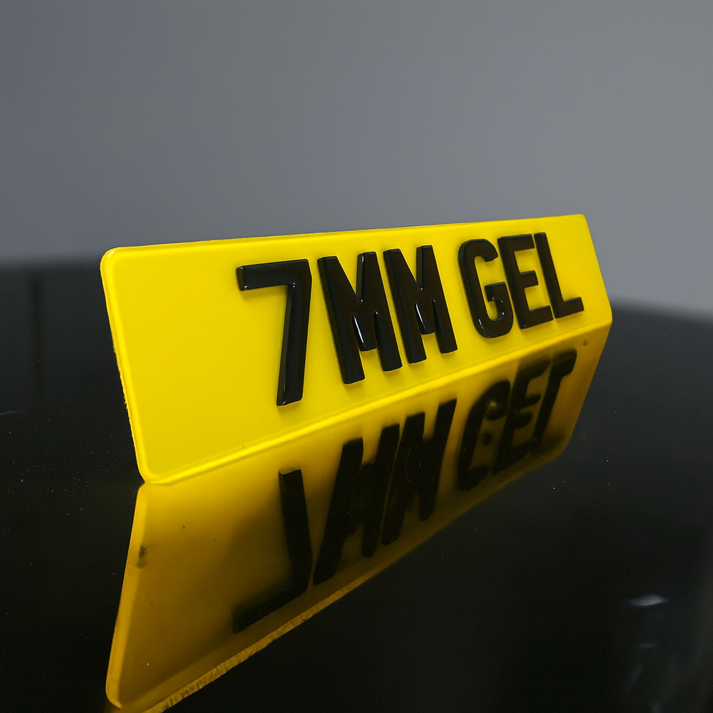 7mm Gel - Luxury Number Plates